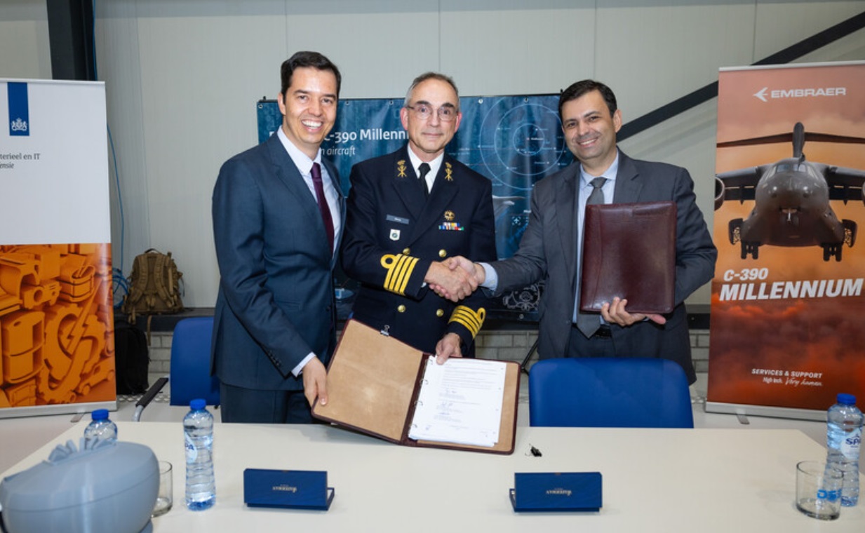 embraer-e-rheinmetall-fornecerao-simulador-de-voo-completo-para-o-c-390-millennium-na-holanda