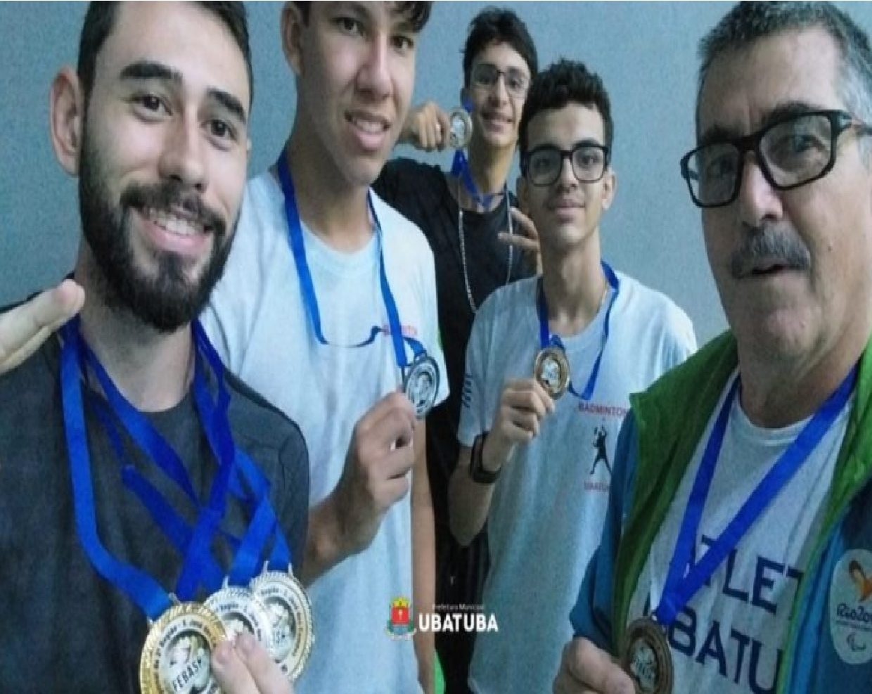 badminton-de-ubatuba-conquista-sete-medalhas-em-competicao-regional