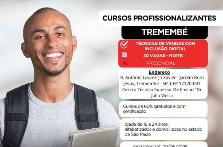 curso-gratuito-de-vendas-com-inclusao-digital-abre-vagas-em-tremembe