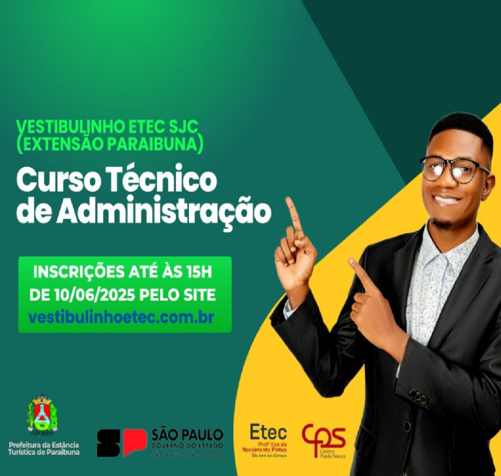 etec-abre-vagas-para-curso-gratuito-de-tecnico-em-administracao-em-paraibuna-veja-como-se-inscrever