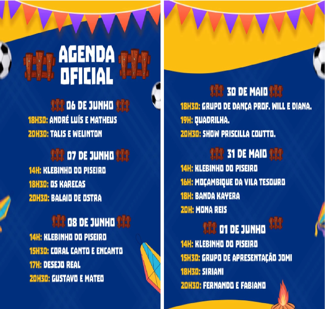 festa-junina-solidaria-no-estadio-martins-pereira-tem-shows-comidas-tipicas-e-entrada-gratuita-veja-a-programacao-completa