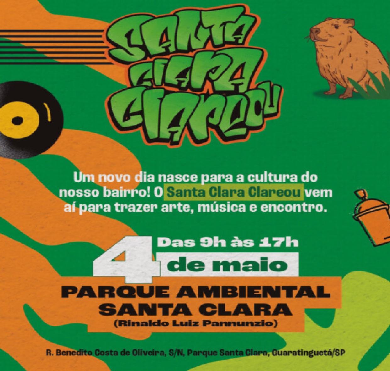 festival-santa-clara-clareou-celebra-cultura-urbana-em-guaratingueta