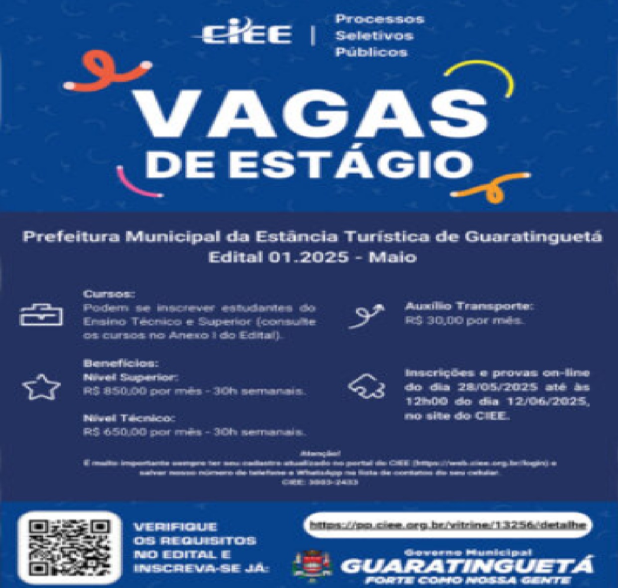 prefeitura-de-guaratingueta-abre-inscricoes-para-estagio-em-niveis-tecnico-e-superior-prazo-vai-ate-12-de-junho
