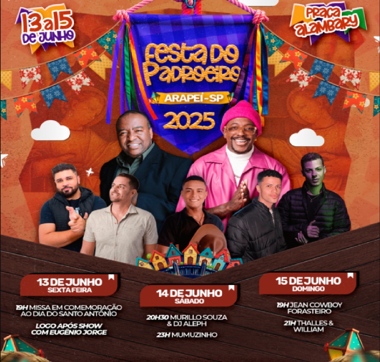 festa-do-padroeiro-agita-arapei-com-shows-fe-e-programacao-especial-de-13-a-15-de-junho