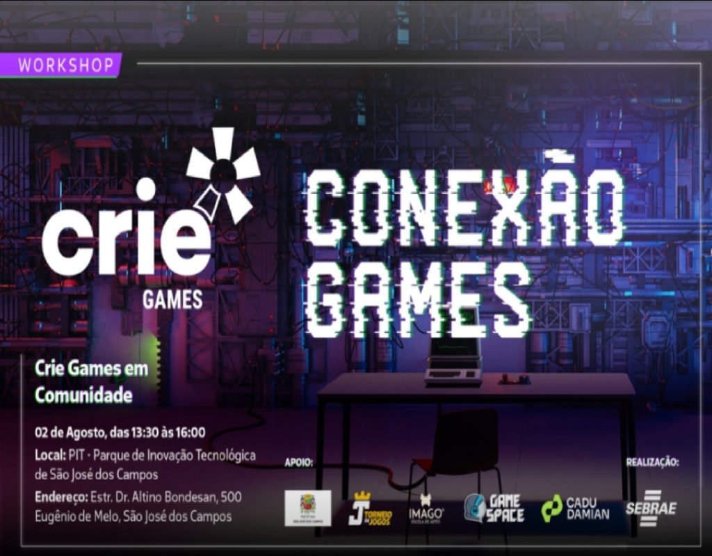 conexao-games-reune-especialistas-em-desenvolvimento-de-jogos-no-pit-de-sao-jose-dos-campos