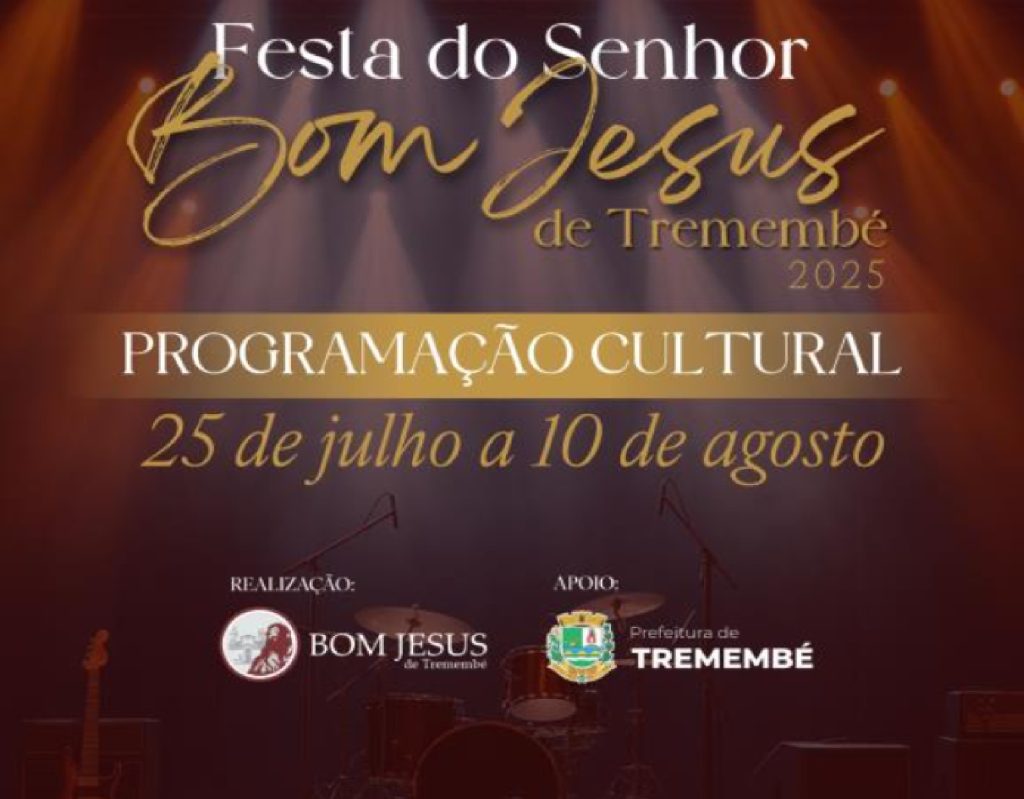festa-do-senhor-bom-jesus-de-tremembe-2025-comeca-nesta-sexta-com-atracoes-culturais-e-religiosas