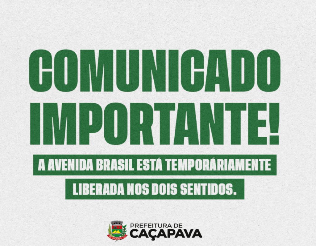transito-e-liberado-nos-dois-sentidos-da-avenida-brasil-durante-obras-de-macrodrenagem-em-cacapava