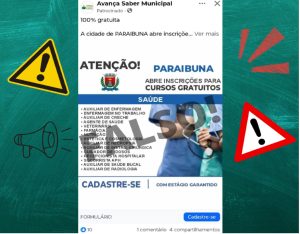prefeitura-de-paraibuna-alerta-para-falso-anuncio-de-cursos-gratuitos-nas-redes-sociais