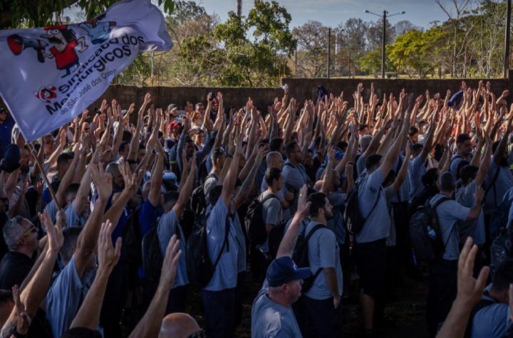 greve-na-embraer-em-sao-jose-dos-campos-continua-apos-rejeicao-de-nova-proposta-salarial