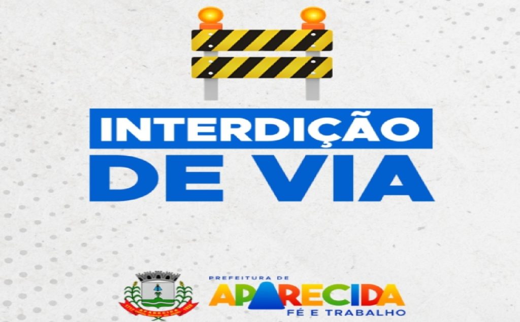 rua-jose-borges-ribeiro-e-interditada-nesta-terca-feira-para-obra-do-saae-em-aparecida