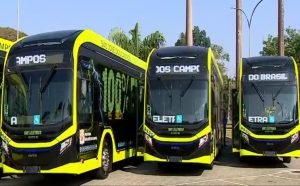 sao-jose-dos-campos-recebe-primeiros-cinco-onibus-eletricos-de-frota-de-400-veiculos