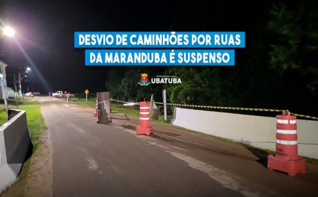 ubatuba-desvio-de-caminhoes-pela-maranduba-e-suspenso-apos-liberacao-parcial-da-ponte-na-rio-santos