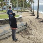 caraguatatuba-realiza-vistoria-tecnica-para-avaliar-erosao-costeira-em-praias-e-no-molhe-do-juqueriquere