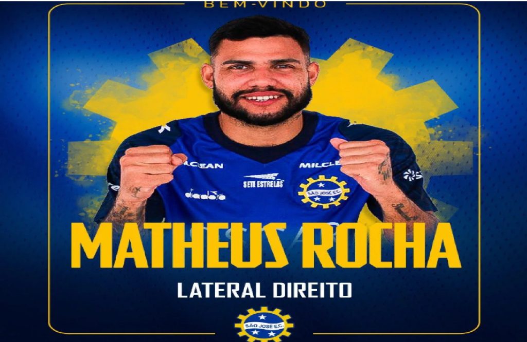 sao-jose-anuncia-o-lateral-matheus-rocha-para-a-disputa-do-paulista-a2-de-2026