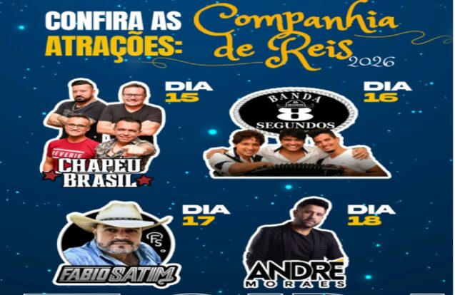 Aparecida anuncia shows do 22º Encontro Nacional de Companhia de Reis