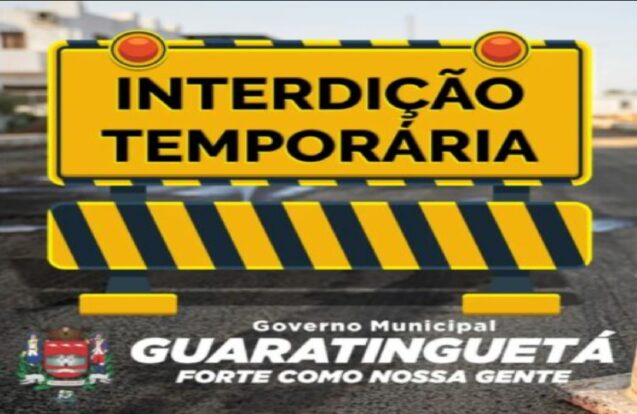 Interdição em avenida de Guaratinguetá segue nesta sexta para conserto de semáforo