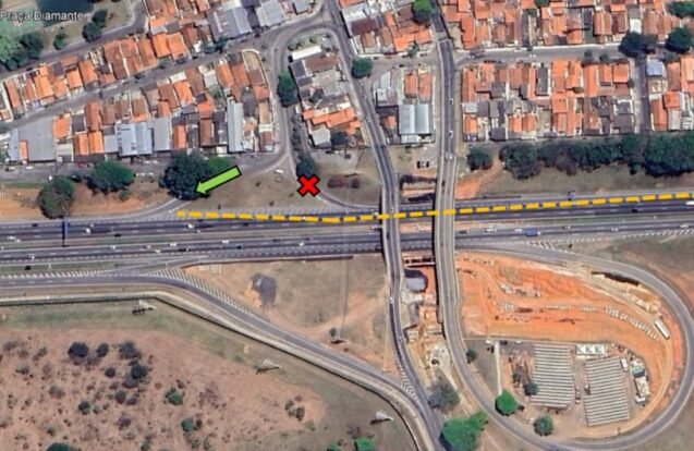 Obras no viaduto do Jardim Paulista vão interditar trechos à noite em São José