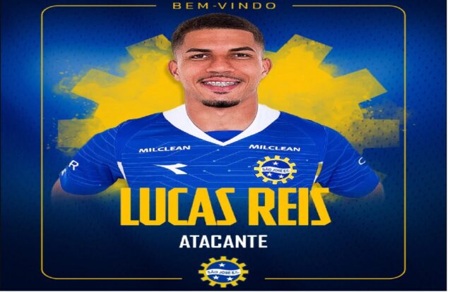 São José anuncia a contratação do atacante Lucas Reis para a Série A2