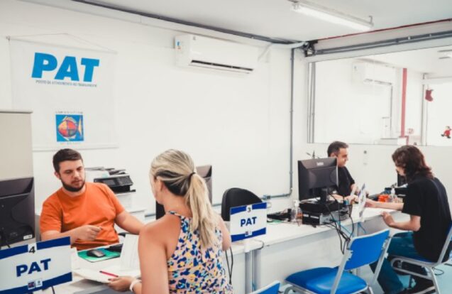 São Sebastião começa a semana com 132 vagas de emprego abertas no PAT