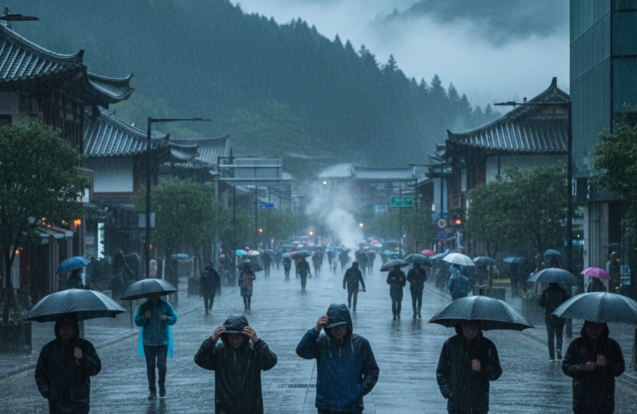 Semana começa com chuva e queda de temperatura no Vale, Litoral Norte e Mantiqueira