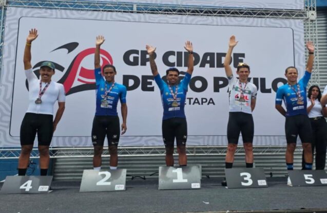 Taubaté conquista ouro e prata no GP Cidade de São Paulo de ciclismo