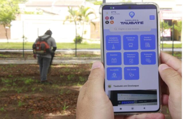 Taubaté lança aplicativo para pedir serviços e falar com a Prefeitura pelo celular