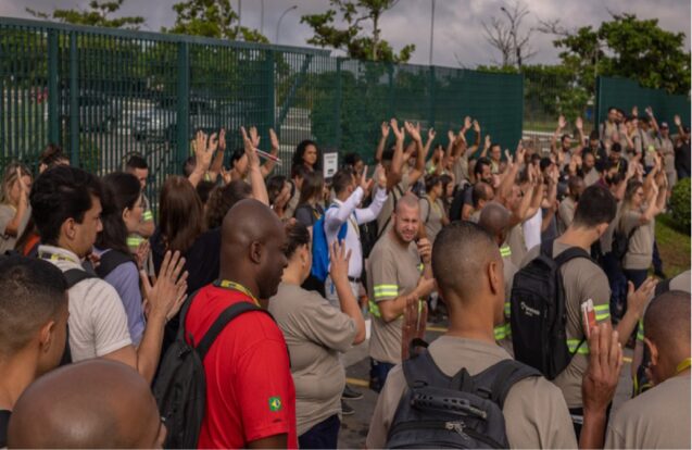 Trabalhadores da Parker fazem paralisação em São José e Jacareí