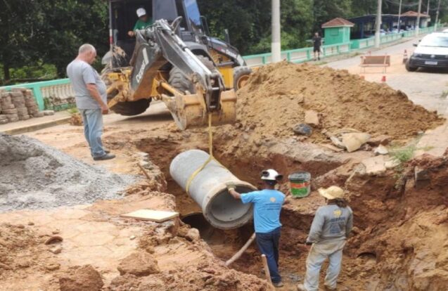 Vazamento é consertado e sistema hidráulico é recuperado na Vila Monteiro em Paraibuna