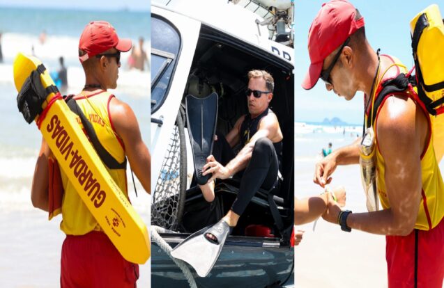 “Guerreiros das areias”: como é a rotina dos salva-vidas no Litoral Norte