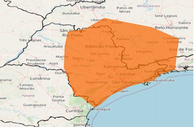 ⚠️ Alerta de tempestade volta a atingir Vale do Paraíba após dias de sol