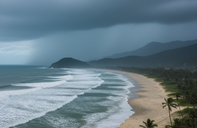 Após fortes chuvas no Litoral, semana começa com alerta de temporais no Vale e região