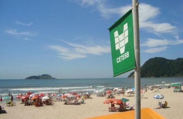 Boletim da CETESB aponta praias impróprias no Litoral Norte neste sábado