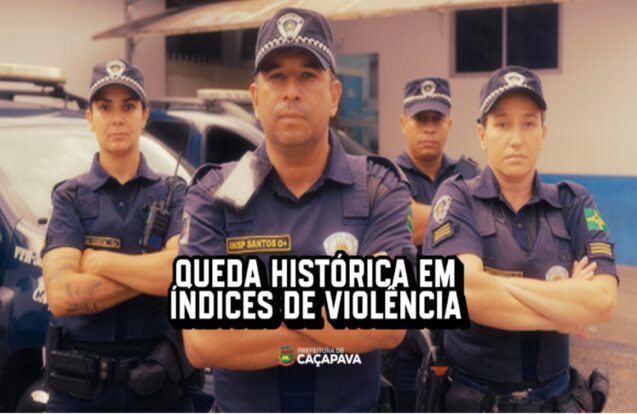 Caçapava registra queda histórica nos índices de violência em 2025