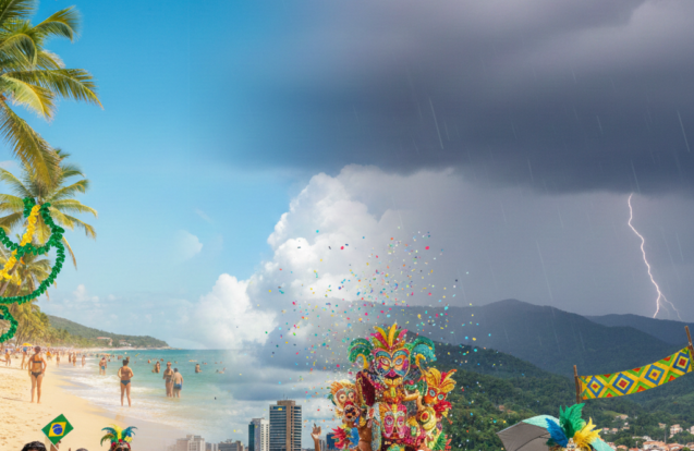 ð¤️ Carnaval começa com calor forte e chance de chuva no Vale do Paraíba, Litoral Norte e Serra da Mantiqueira