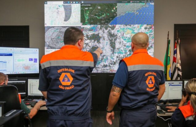 Chuvas intensas mantêm alerta da Defesa Civil no Vale do Paraíba e Litoral Norte