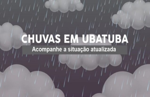 Chuvas suspendem aulas na Região Norte de Ubatuba nesta sexta