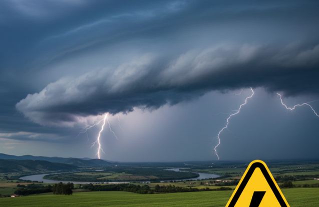 Fim de semana será de chuva e risco de tempestades no Vale do Paraíba