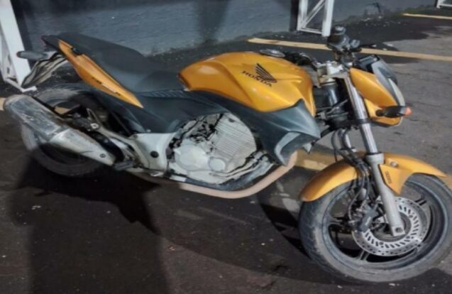 GCM de Pinda recupera moto furtada e moradora agradece ação