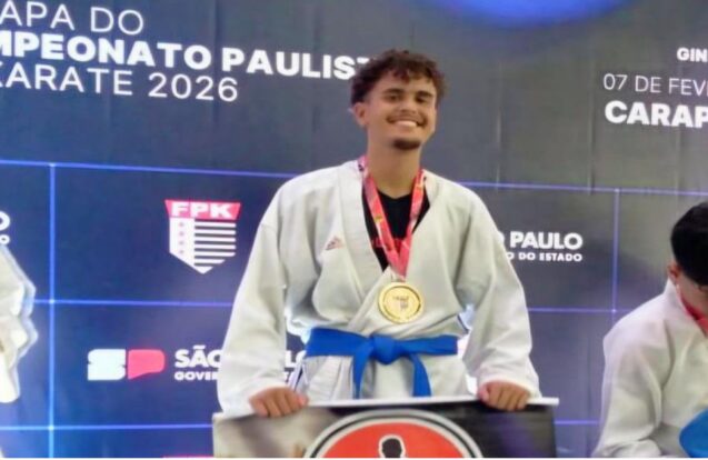 Karatê de Taubaté conquista oito medalhas no Paulista da modalidade
