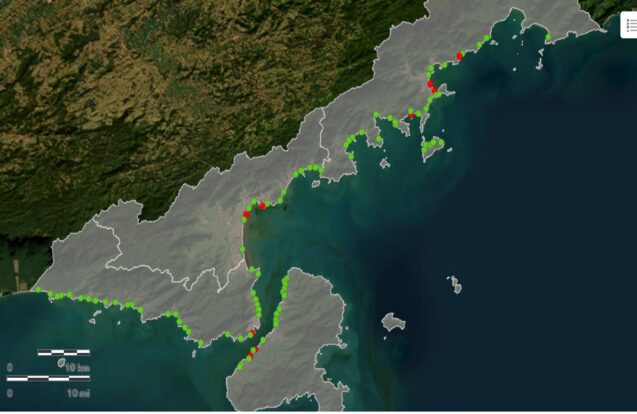 Maioria das praias do Litoral Norte está própria para banho neste fim de semana