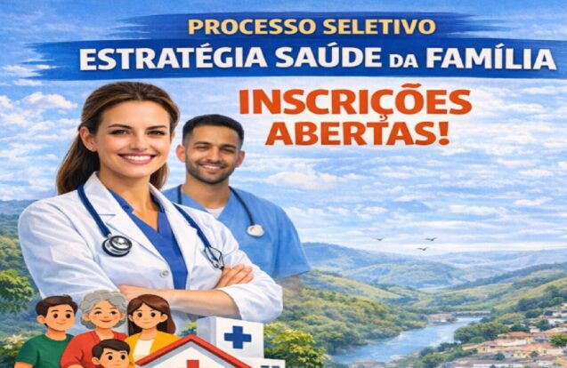 Paraibuna abre inscrições para processo seletivo da Saúde da Família