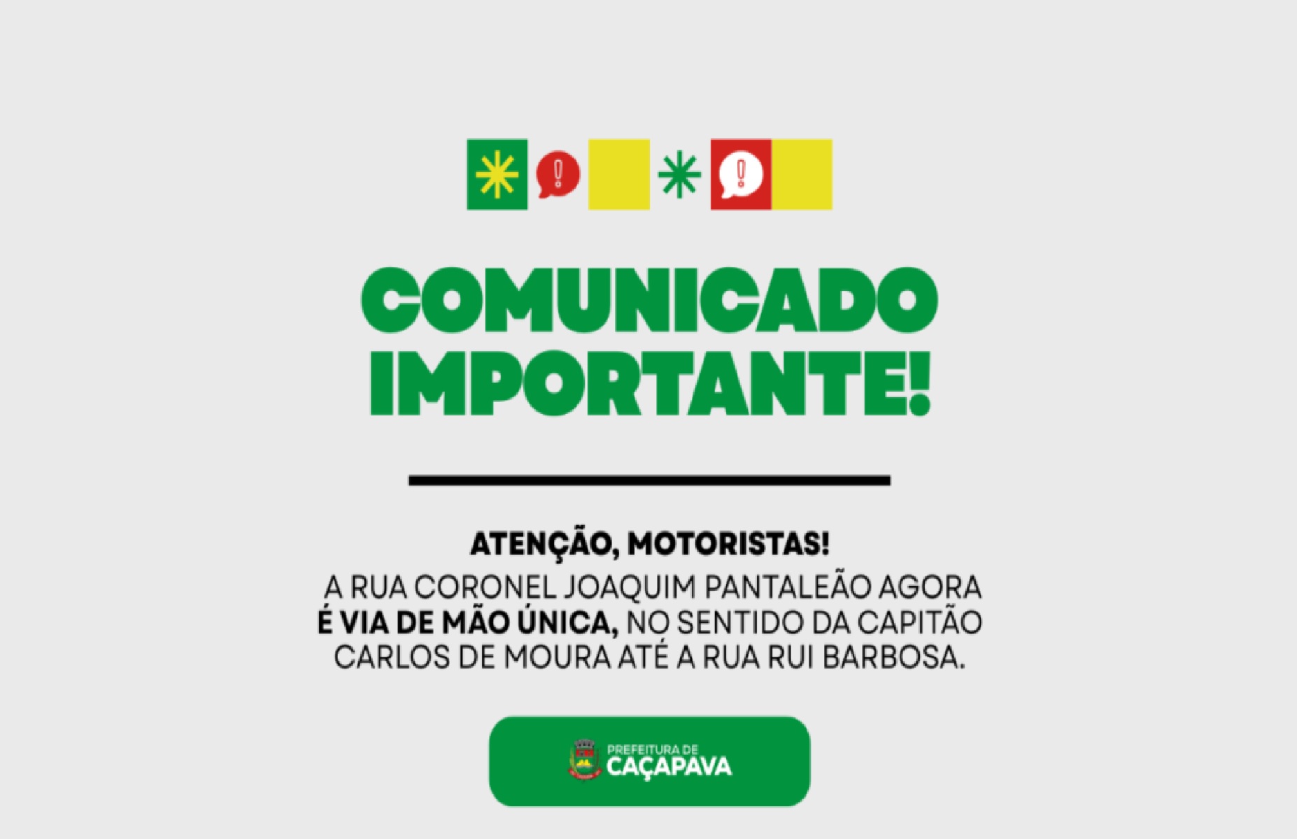 Ruaf Colonel Rua Coronel Joaquim Pantaleão passa a ter mão única em Caçapava