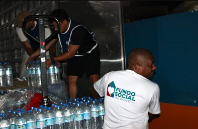 Ubatuba recebe ajuda humanitária após chuvas no Litoral Norte