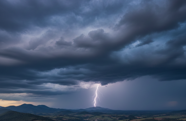 🌧️ Fim de semana deve ter chuva e risco de temporais no Vale do Paraíba, Litoral Norte e Mantiqueira