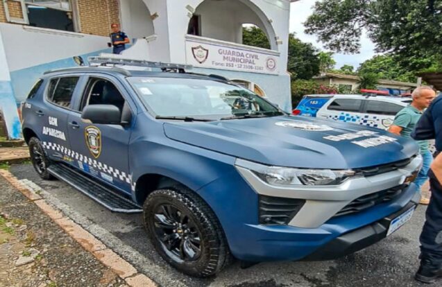 Aparecida reforça segurança com nova viatura para a GCM