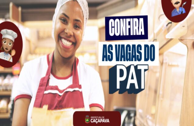 Caçapava divulga mais de 70 vagas de emprego nesta semana