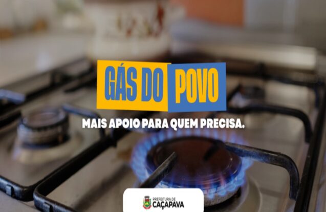 Caçapava tem recarga gratuita de botijão para famílias pelo programa Gás do Povo