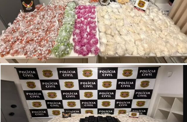 Dupla é presa com mais de 40 kg de drogas na Dutra em São José dos Campos