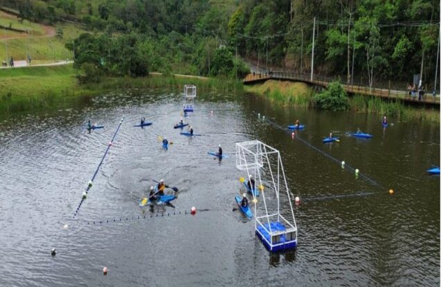 Guararema recebe etapa da Copa Paulista de Canoagem no Parque do Lago
