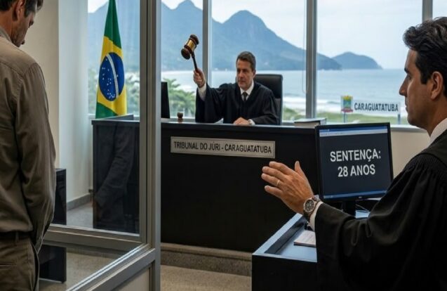 Homem é condenado a 28 anos por matar namorada adolescente em Caraguatatuba